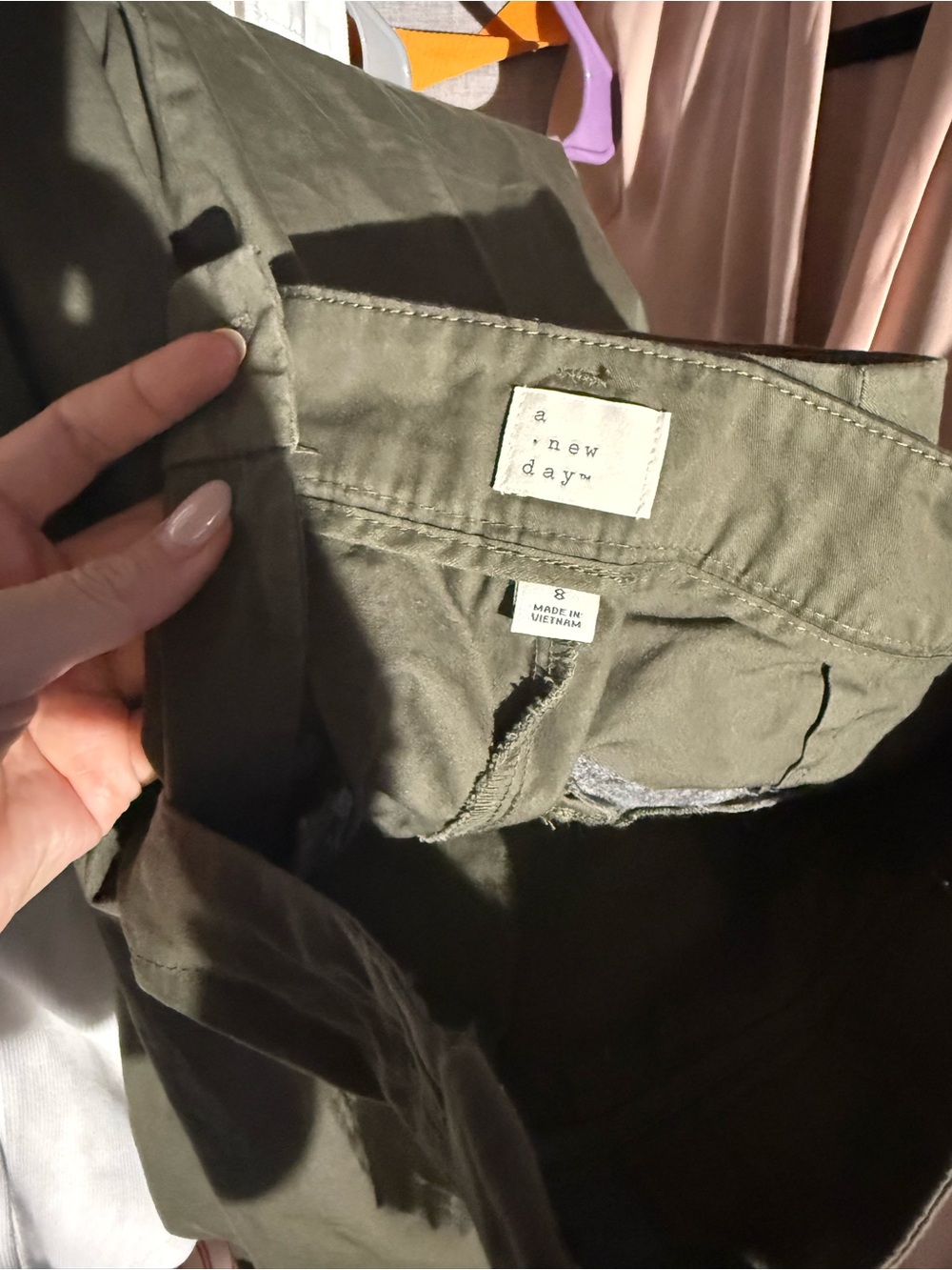 a new day Olive Utility Chino Pants